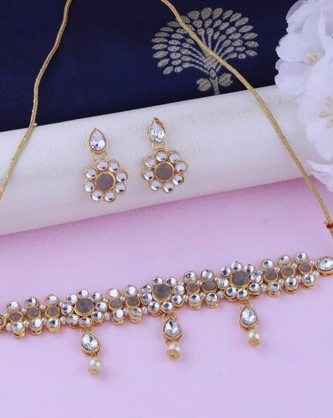 Bridal Kundan Jewellery Set for Women Latest Collection – Nameera by Farooq