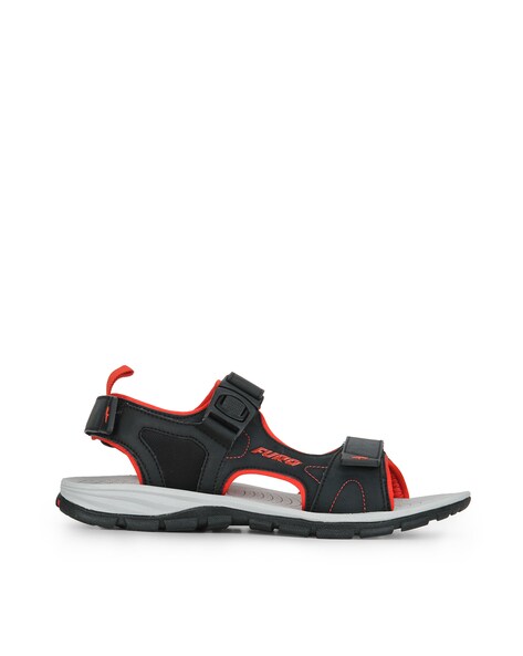 Buy Grey & orange Sandals for Men by Furo Sports By Red Chief Online |  Ajio.com