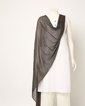 avaasa mix n' match Crushed Dupatta with Beaded Hem-picture-20