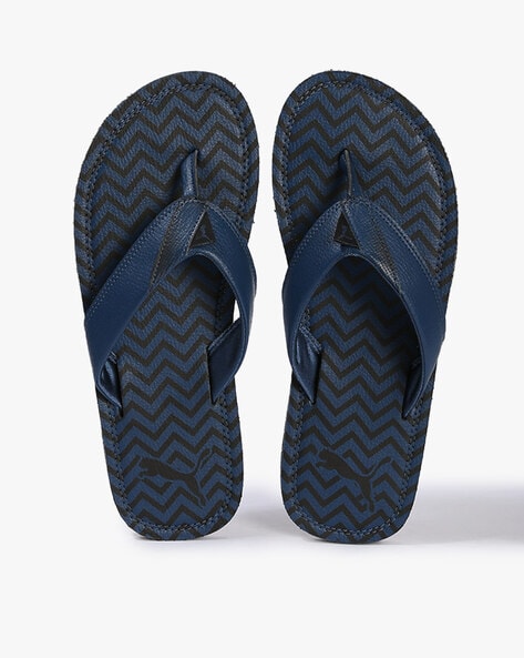 Buy Blue Flip Flop Slippers for Men by Puma Online Ajio