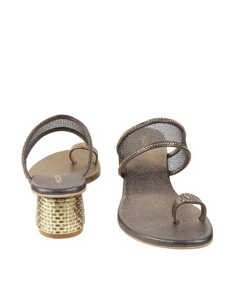 Women's Rhinestone Decor Slide Sandals Stylish Loop Toe - Temu