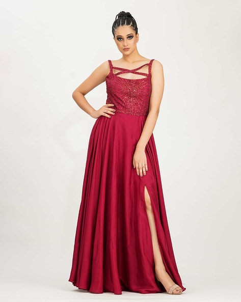 fancy red dresses for women