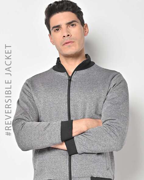 Buy DIAZ Men's Regular Fit SolidJacket | Men's Lightweight Solid Jacket |  Stylish & Comfortable Jacket for Men,Zipper Front, Relaxed Fit Men's Jacket  Size XL For Color Blue Online at Best Prices