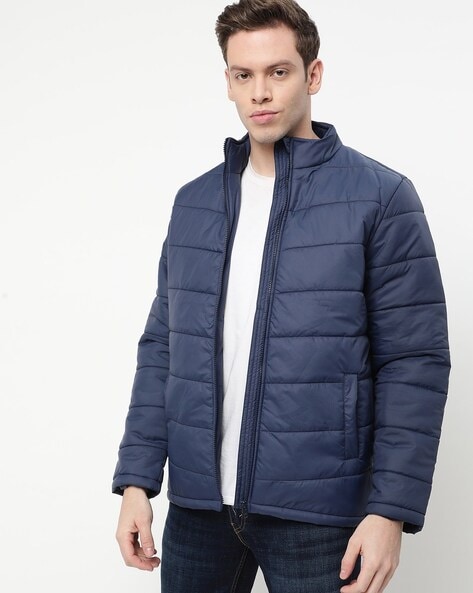 Puffer Jacket with Insert Pockets