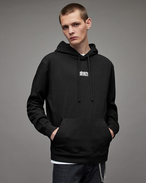 All saints outlet black hoodie