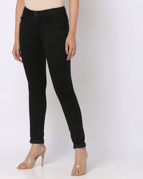 JDY BY ONLY Women Mid-Rise Skinny Jeans