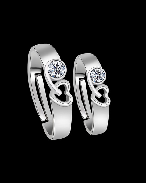 BJYX 2 Pieces Sun And Moon Lover Couple Rings Set Promise Wedding Bands For  Him And Her Beautiful Couple Ring - Walmart.ca