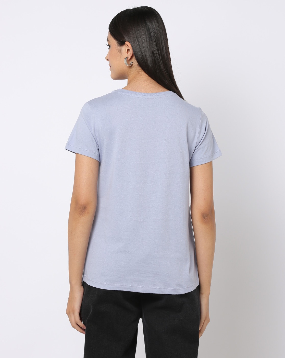 Buy Blue Tshirts for Women by DNMX Online