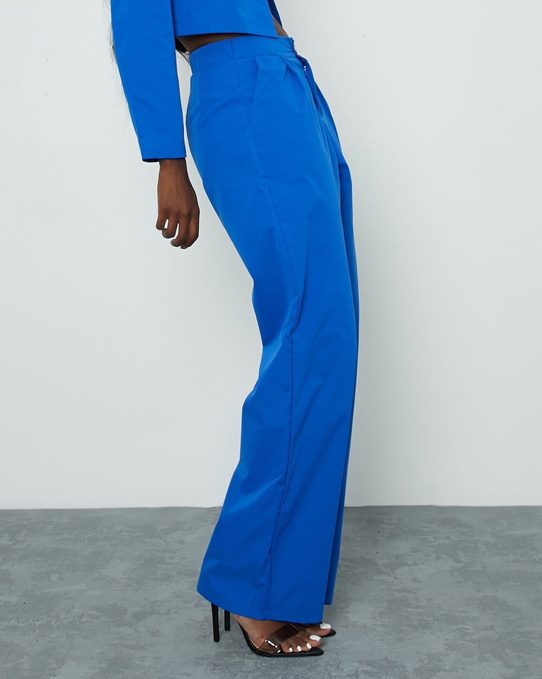 Buy Royal Blue Trousers & Pants for Women by SAM Online | Ajio.com