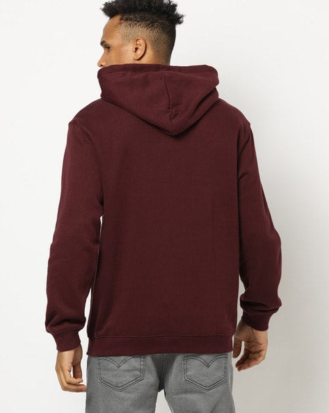 Gap on sale hoodie maroon