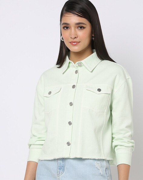 Full Sleeve Women Woman Denim Jacket at Rs 230/piece in Mumbai | ID:  21875796333