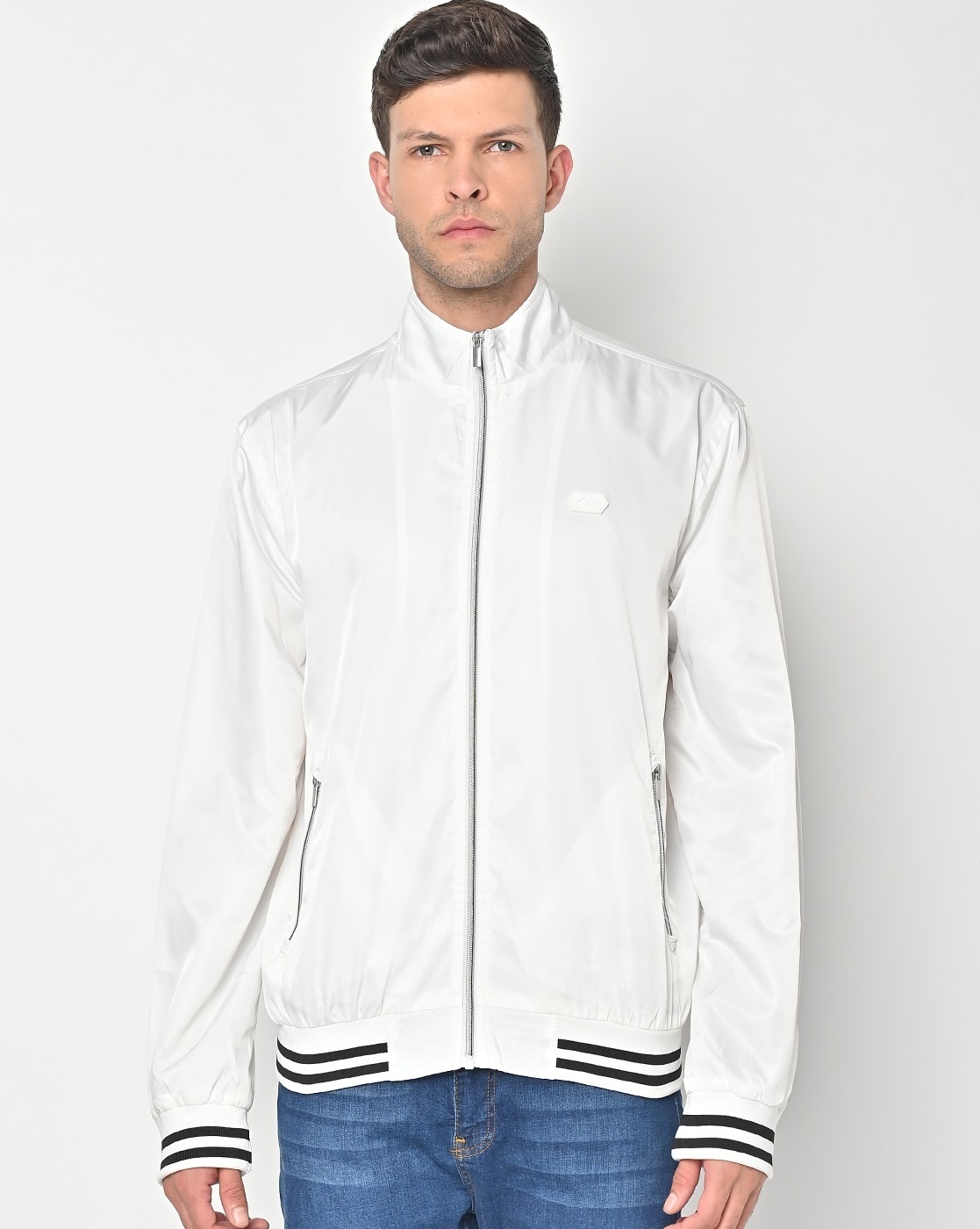 Buy White Jackets & Coats for Men by DRAGON HILL Online | Ajio.com