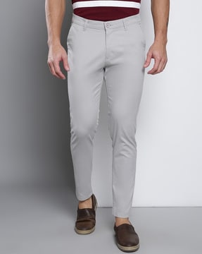 gray chinos for men