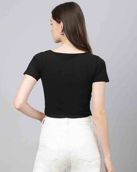 Buy Black Tops for Women by Mwb Online