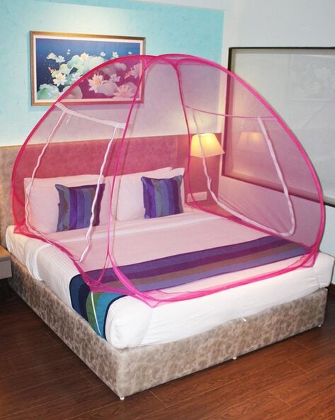 Folding mosquito net on sale double bed online