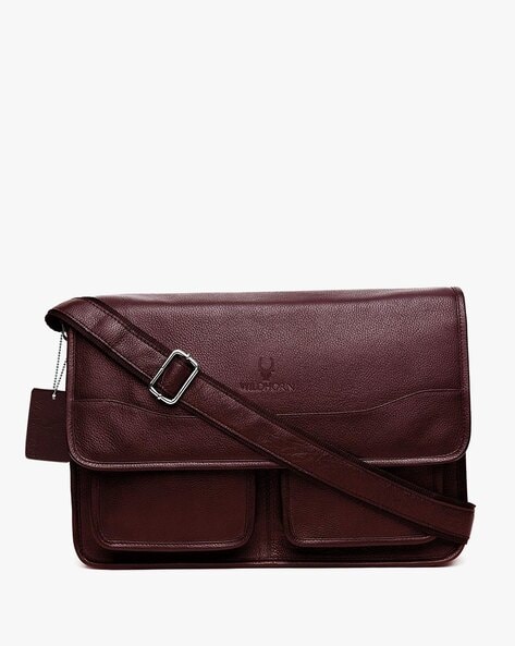 Buy Maroon Laptop Bags for Men by WILDHORN Online Ajio