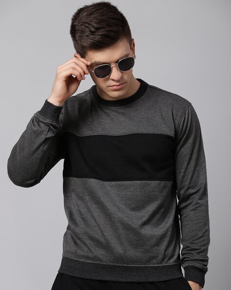 Buy Grey Sweatshirt & Hoodies for Men by DENNISLINGO PREMIUM ATTIRE Online