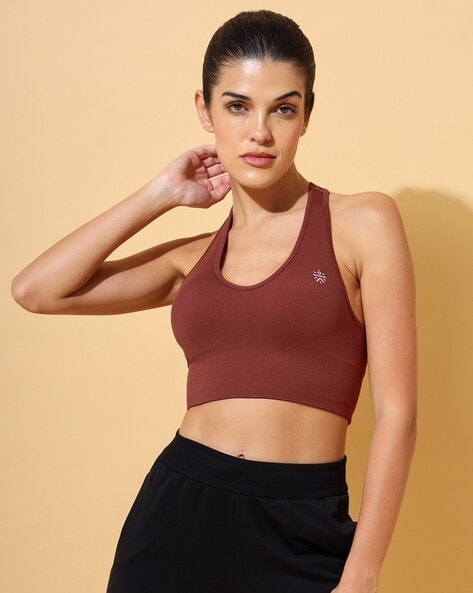 Buy Brick Red Bras for Women by Cultsport Online