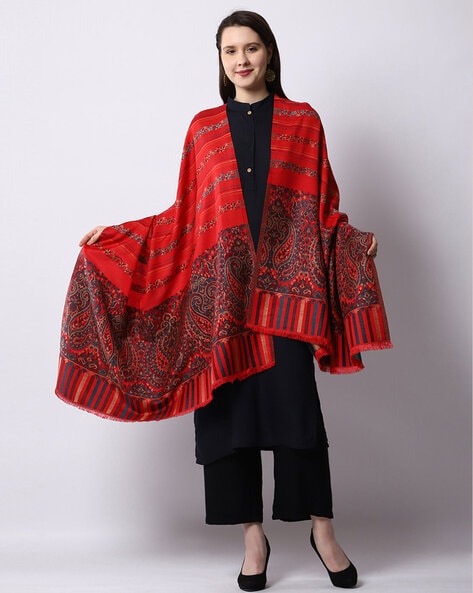 Abstract Print Shawl Price in India
