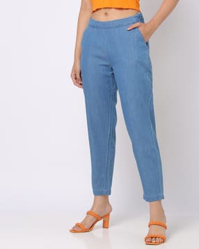 demoza Ankle-Length Straight Fit Pants-picture-15