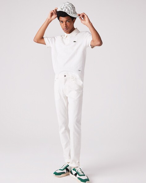 Buy Men's Lacoste Regular Trousers Online | Next UK