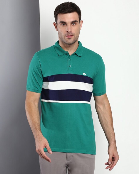 forest green mens polo shirt