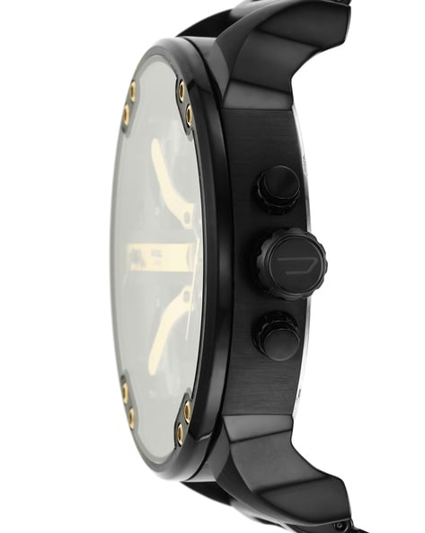 Buy DIESEL Men LUXE | Mr. AJIO 2.0 Black Watch Color DZ7435 Daddy Multi-Function 