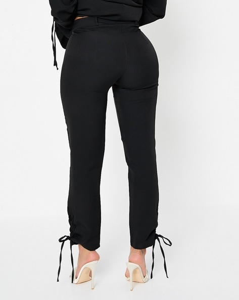 Our Pick: Unravel Project Lace-Up Detail Trousers | If You Can Find Someone  With More Leather Pants Than Kim Kardashian, I'll Buy You a Pair | POPSUGAR  Fashion UK Photo 4