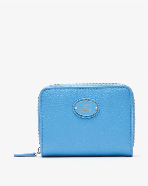 Zip Around Short Wallet - Light Blue