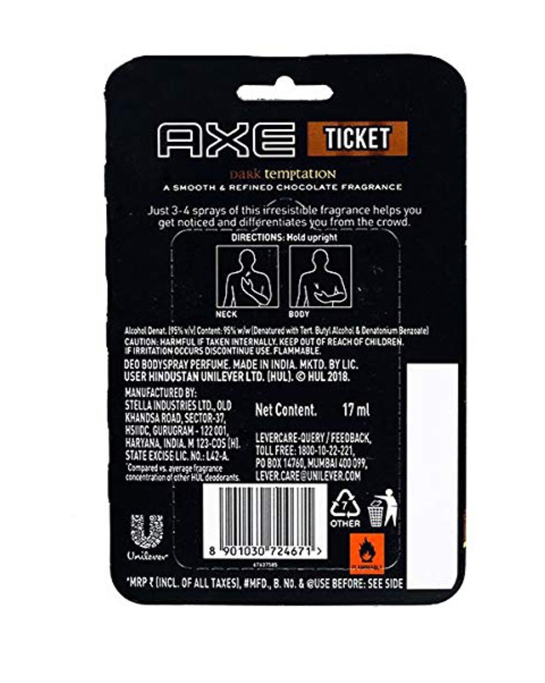 Axe ticket best sale chocolate 35 rs