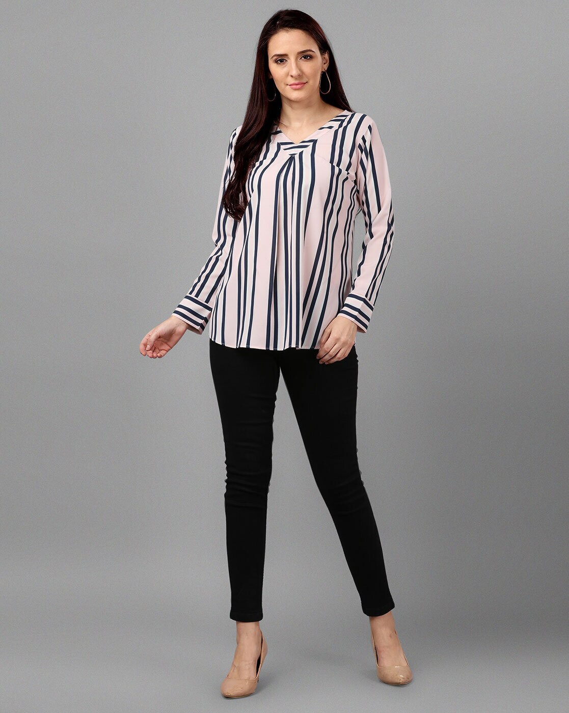 Buy Pink Tops for Women by GOSTYLE Online