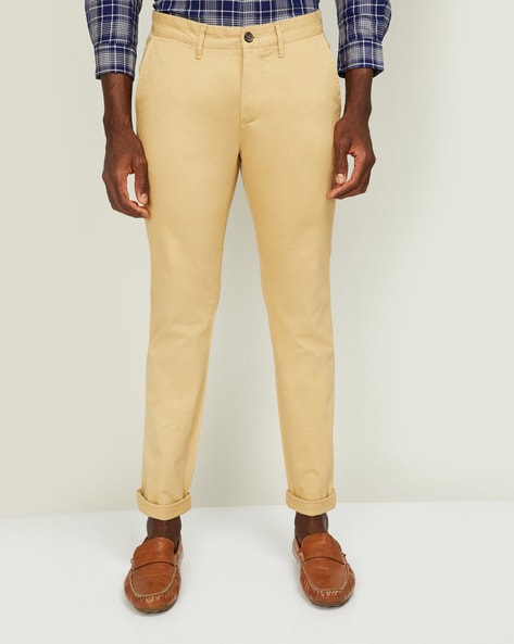Buy Khaki Trousers  Pants for Men by CODE by Lifestyle Online  Ajiocom