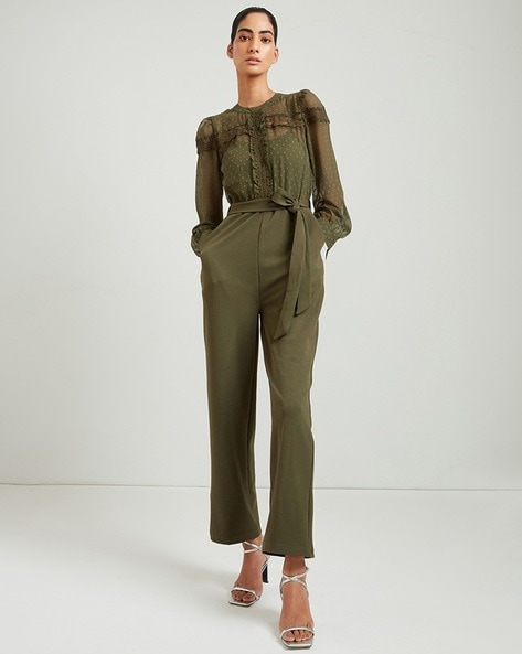 Olivya Jumpsuit with Belt