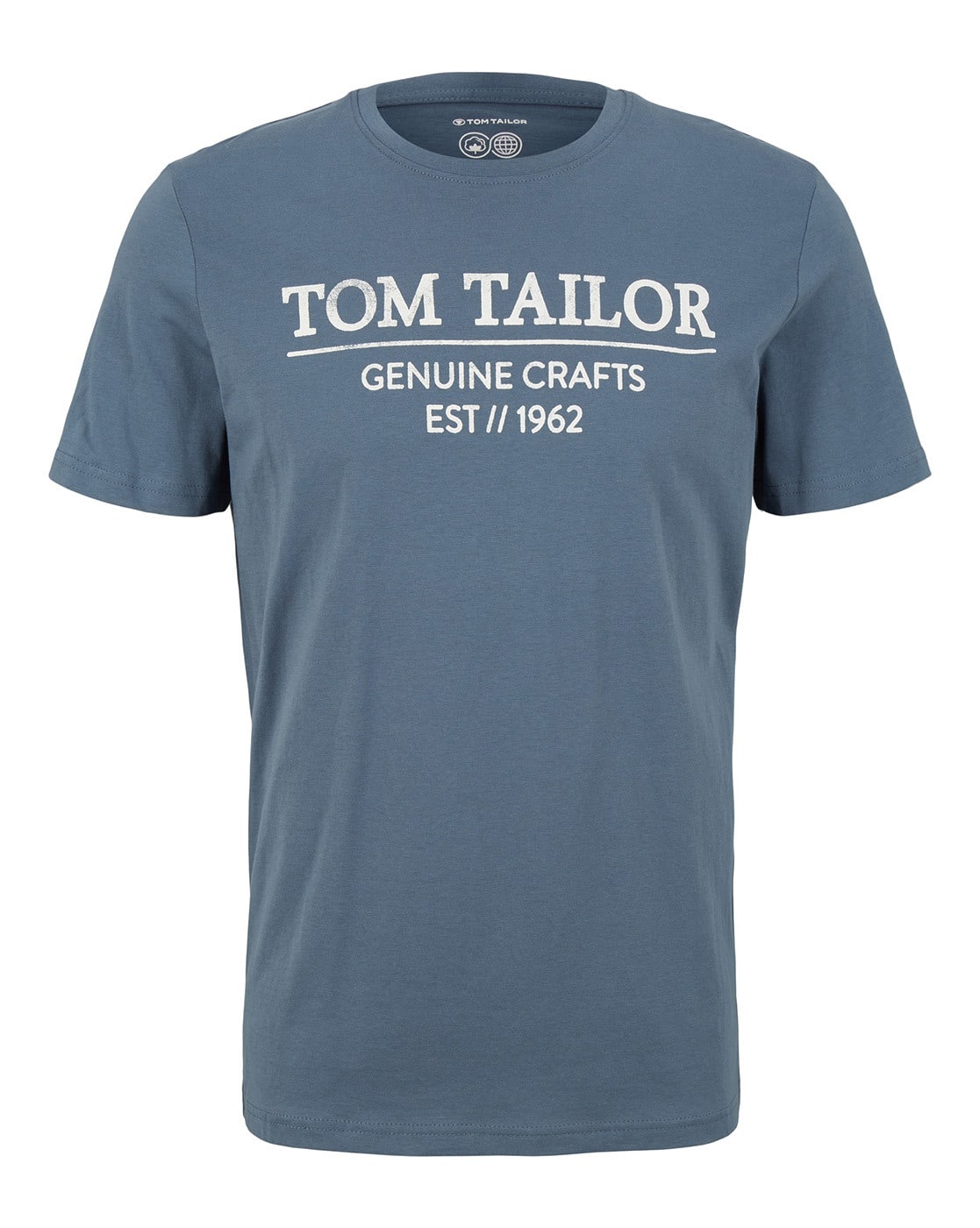 TOM TAILOR T-shirt con stampa - soft buttercream/avorio