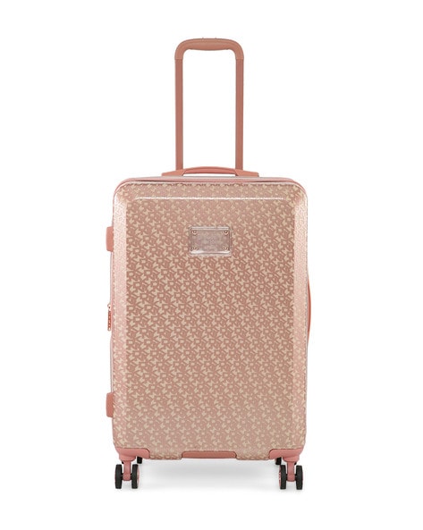 Buy DKNY New Yorker Rose Gold Matallic Color Abs Material Hard 20 inches  Cabin Size Trolley online