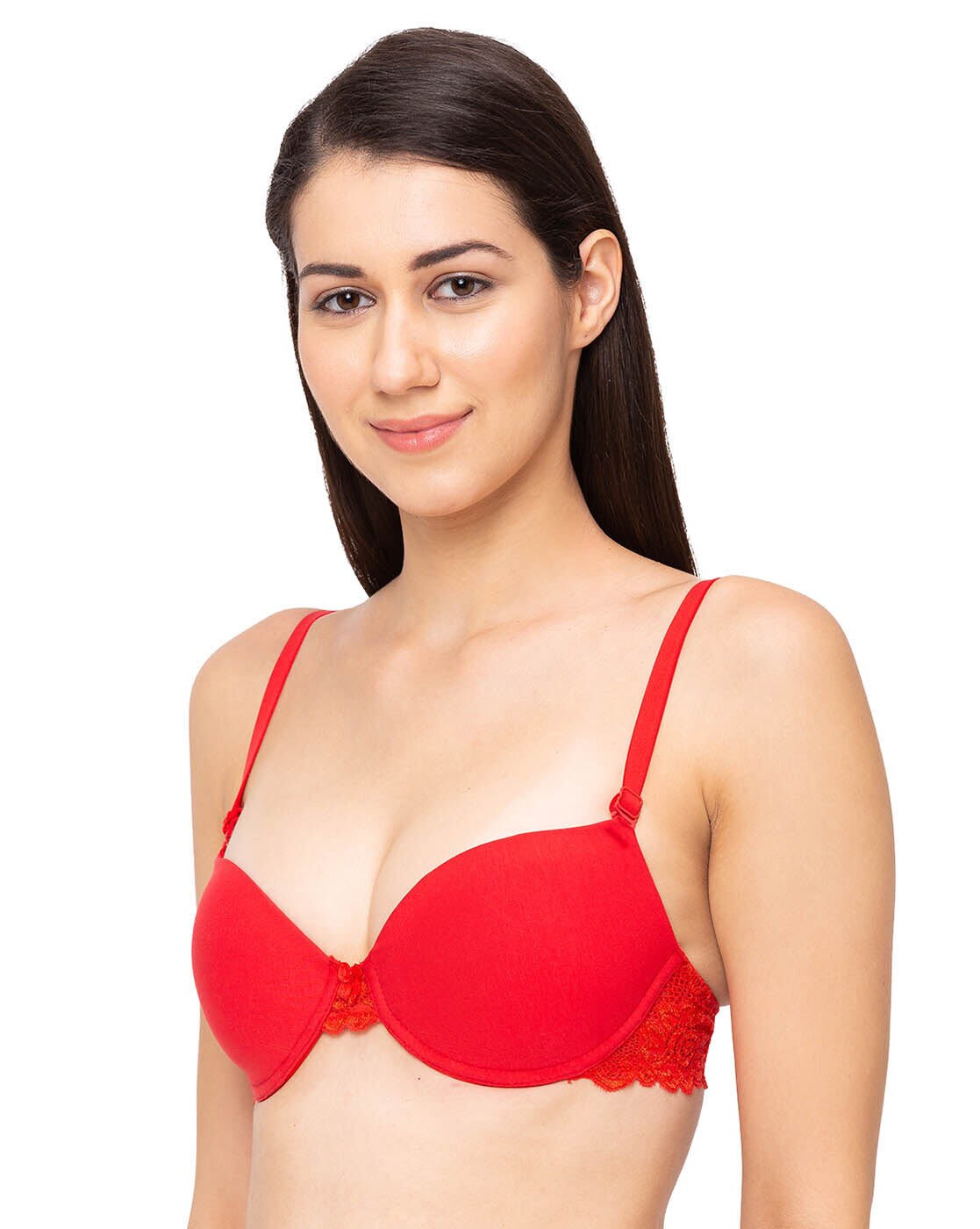 Buy Black & red Bras for Women by JULIET Online