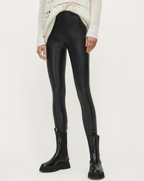 BODY SHAPING LEGGINGS - Black | ZARA India