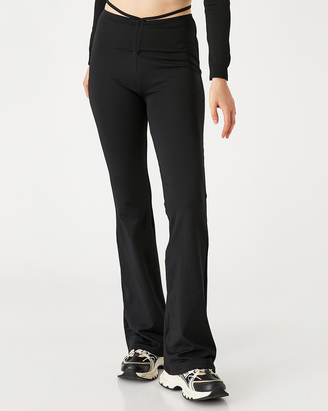 Buy Black Trousers & Pants for Women by Koton Online