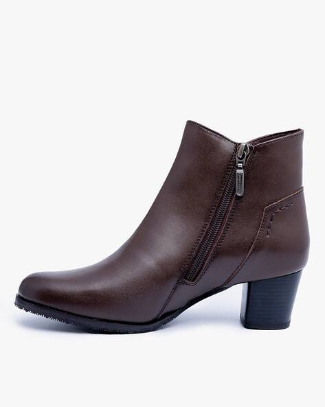 Buy Brown Boots for Women by PIERRE CARDIN Online