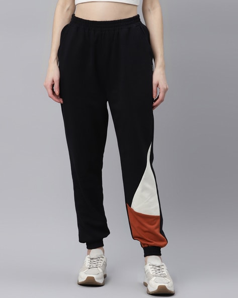 Buy Black Track Pants for Women by LAABHA Online