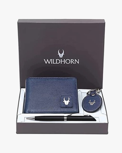 Buy Blue Wallets for Men by WILDHORN Online Ajio