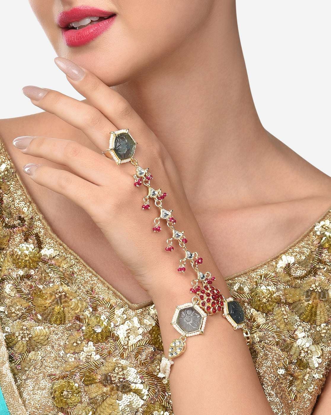 Round Evil Eye Bracelet Online In India  STAC Fine Jewellery