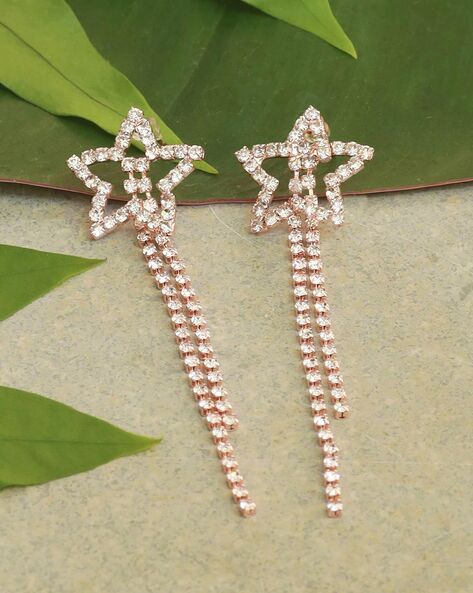 Tassel drop clearance earrings