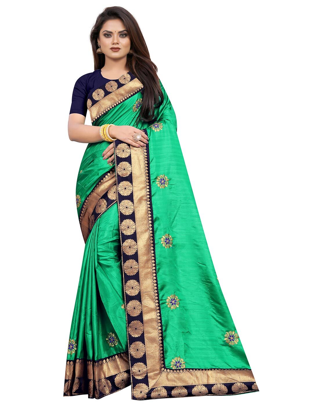 Bahubali-Inspired Silk Half Saree for Your Ethnic Closet – Gajiwala