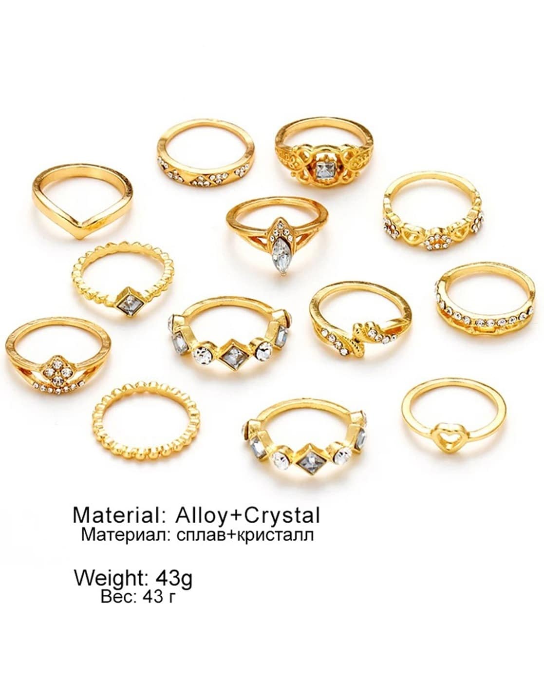 Elegant 22 Karat Yellow Gold Finger Ring