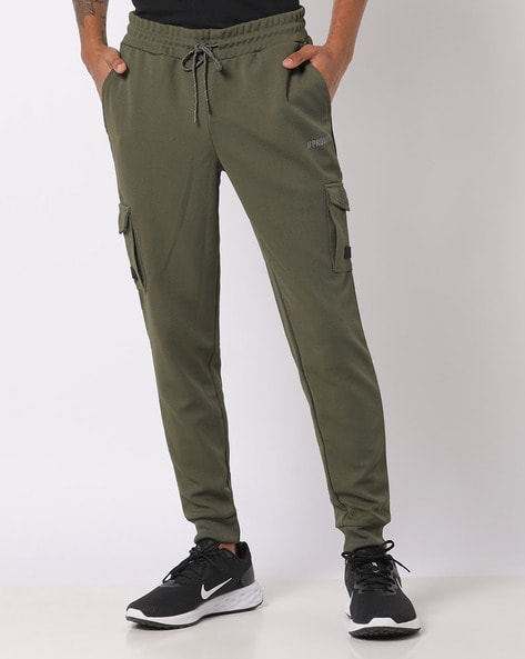Buy Olive Green Track Pants for Men by Produkt By Jack  Jones Online   Ajiocom