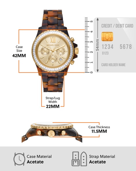 Buy tortoise Watches for Women by Michael Kors Online 