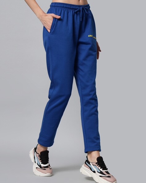 Buy Jockey U110 Women's Super Combed Cotton Rich Fleece Trackpants With  Zipper Pockets online