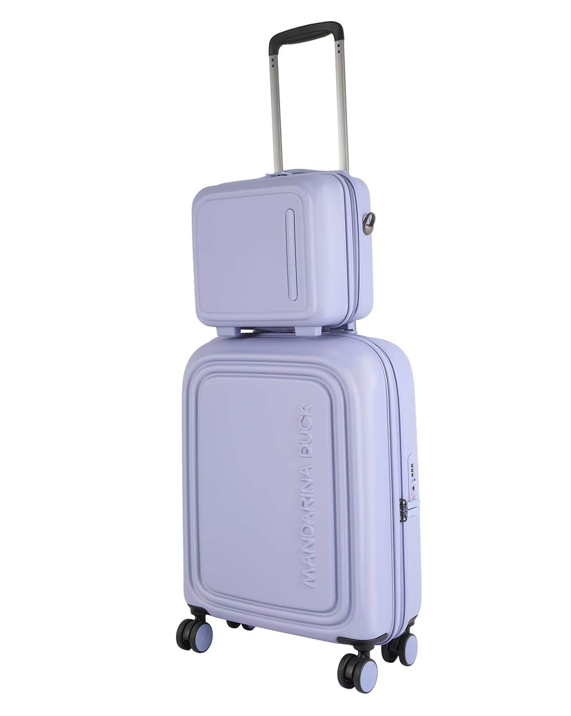 Buy Lavender Luggage Trolley Bags for Men by MANDARINA DUCK