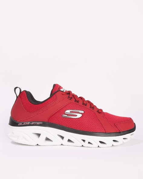 Buy Red Sports Shoes for Men Skechers | Ajio.com